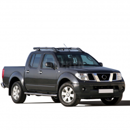 S-Dizayn Nissan Navara Krom Kapı Kolu 4 Kapı 2006-2015 (Çift Delikli)