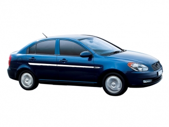 S-Dizayn Hyundai Accent Era Krom Yan Kapı Çıtası 4 Prç 2005-2011