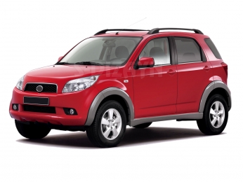 S-Dizayn Daihatsu Terios Krom Cam Çıtası 4 Prç 2006-2010