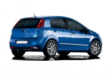 S-Dizayn Fiat Grande Punto Kapı Koruma Çıtası Krom 2006-2018