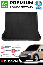 S-Dizayn Ford Connect 3D Pro Bagaj Havuzu 2002-2013 A+ Kalite