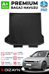 S-Dizayn Hyundai IONIQ 5 3D Pro Bagaj Havuzu 2021 Üzeri A+ Kalite