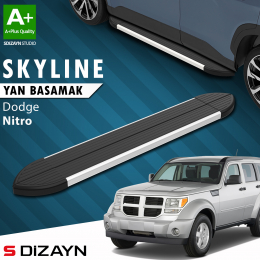 S-Dizayn Dodge Nitro Skyline Aluminyum Yan Basamak 153 Cm 2007-2012 A+ Kalite