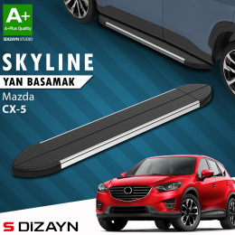 S-Dizayn Mazda CX-5 Skyline Krom Yan Basamak 183 Cm 2012-2016 A+ Kalite