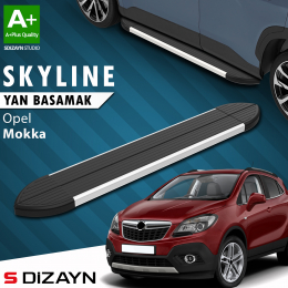 S-Dizayn Opel Mokka Skyline Aluminyum Yan Basamak 163 Cm 2012-2019 A+ Kalite