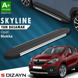 S-Dizayn Opel Mokka Skyline Krom Yan Basamak 163 Cm 2012-2019 A+ Kalite