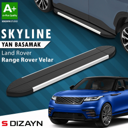 S-Dizayn Land Rover Range Rover Velar Skyline Aluminyum Yan Basamak 193 Cm 2017 Üzeri A+ Kalite