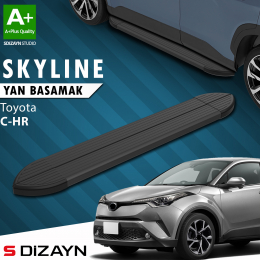 S-Dizayn Toyota C-HR Skyline Siyah Yan Basamak 173 Cm 2016-2023 A+ Kalite