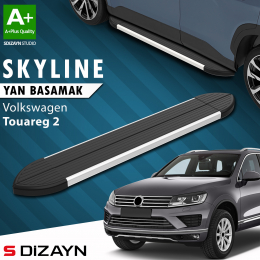 S-Dizayn VW Touareg 2 Skyline Aluminyum Yan Basamak 193 Cm 2010-2018 A+ Kalite