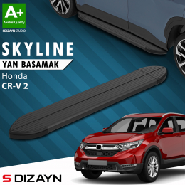 S-Dizayn Honda CR-V 5 Skyline Siyah Yan Basamak 173 Cm 2018-2022 A+ Kalite