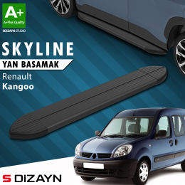 S-Dizayn Renault Kangoo Skyline Siyah Yan Basamak 183 Cm 1998-2007 A+ Kalite
