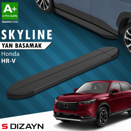 S-Dizayn Honda HR-V 3 Skyline Siyah Yan Basamak 173 Cm 2021 Üzeri A+ Kalite