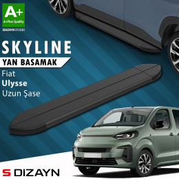 S-Dizayn Fiat Ulysse Skyline Siyah Yan Basamak 243 Cm 2022 Üzeri A+ Kalite