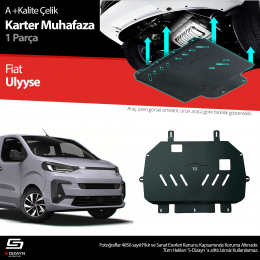 S-Dizayn Fiat Ulysse Çelik Karter Muhafaza Koruma 2022 Üzeri A+ Kalite