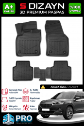 S-Dizayn Seat Tarraco 3D Pro Havuzlu Paspas 2018 Üzeri A+ Kalite