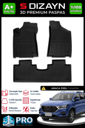 S-Dizayn SWM G01 3D Pro Havuzlu Paspas 2024 Üzeri A+ Kalite
