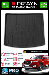 S-Dizayn MG EHS 3D Pro Bagaj Havuzu 2018-2024 A+ Kalite