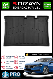 S-Dizayn Skoda SuperB 3D Pro Bagaj Havuzu 2024 Üzeri A+ Kalite