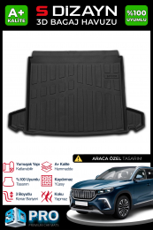 S-Dizayn Togg T10X 3D Pro Bagaj Havuzu 2023 Üzeri A+ Kalite