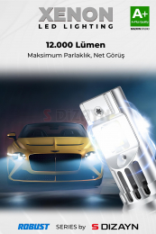 S-Dizayn D3S Led Xenon / 60W / 12000 LM / 8000K A+ Kalite