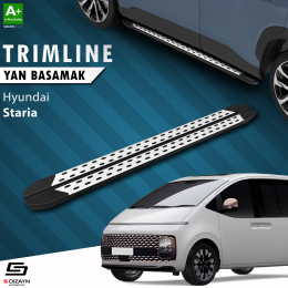 S-Dizayn Hyundai Staria TrimLine Gri Yan Basamak 239 Cm 2021 Üzeri