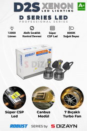 S-Dizayn D2S Led Xenon / 60W / 12000 LM / 8000K A+ Kalite