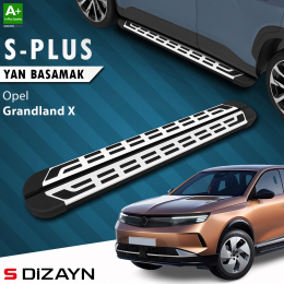 S-Dizayn Opel Grandland X 2 Hybrid Benzinli S-Plus Gri Yan Basamak 193 Cm 2024 Üzeri A+ Kalite