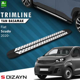 S-Dizayn Fiat Scudo 3 Kısa Şase TrimLine Gri Yan Basamak 213 Cm 2020 Üzeri