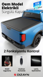 S-Dizayn VW Amarok 2 OEM Model Elektrikli Sürgülü Kapak 2023 Üzeri