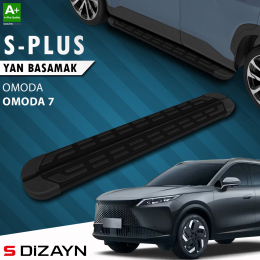 S-Dizayn Omoda Omoda7 S-Plus Siyah Yan Basamak 183 Cm 2025 Üzeri A+ Kalite