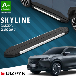 S-Dizayn Omoda Omoda7 Skyline Aluminyum Yan Basamak 183 Cm 2025 Üzeri A+ Kalite
