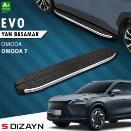 S-Dizayn Omoda Omoda7 Evo Krom Yan Basamak 183 Cm 2025 Üzeri A+ Kalite