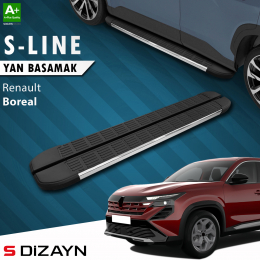 S-Dizayn Renault Boreal S-Line Krom Yan Basamak 183 Cm 2025 Üzeri A+ Kalite