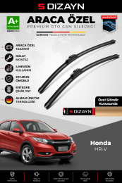S-Dizayn Honda HR-V Ön Cam Silecek Seti 2015-2021 Premium Araca Özel 65-45 Cm  A+ Kalite