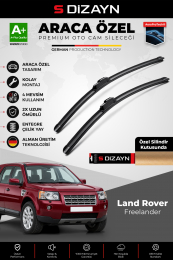 S-Dizayn Land Rover Freelander Ön Cam Silecek Seti 2006-2015 Premium Araca Özel 60-48 Cm  A+ Kalite