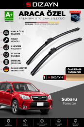 S-Dizayn Subaru Forester Ön Cam Silecek Seti 2012-2018 Premium Araca Özel 65-40 Cm  A+ Kalite