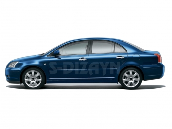 S-Dizayn Toyota Avensis Krom Kapı Kolu 4 Kapı 2003-2008