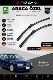 S-Dizayn Subaru Legacy BE Ön Cam Silecek Seti 1998-2003 Premium Araca Özel 55-50 Cm A+ Kalite