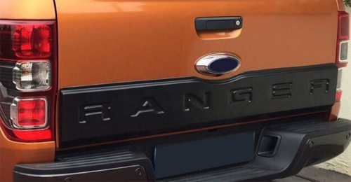 Ford Ranger Arka Bagaj Yazılı Kaplama Abs Plastik 2012 ve Üzeri
