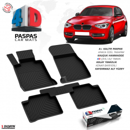 Bmw 1 Serisi F20 4D Havuzlu Paspas 2011-2019 A+Kalite