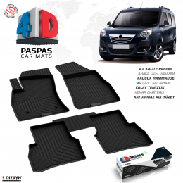 Opel Combo D 4D Havuzlu Paspas 2012-2018 A+Kalite