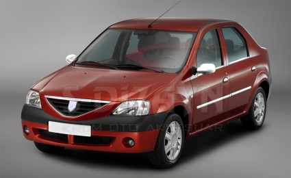 S-Dizayn Dacia Logan Abs Krom Ayna Kapağı 2 Prç 2005-2008