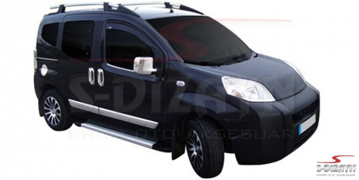 S-Dizayn Fiat Fiorino Krom Kapı Kolu 4 Kapı 8 Prç 2008 Üzeri (Set)