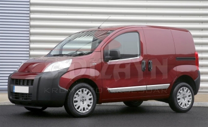 S-Dizayn Peugeot Bipper Krom Yan Kapı Çıtası 4 Prç 2008 Üzeri