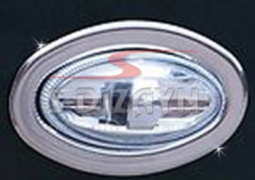 S-Dizayn Peugeot Partner Krom Sinyal Çerçevesi 2 Prç 1996-2008
