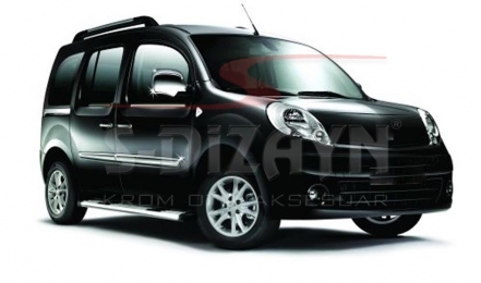 S-Dizayn Renault Kangoo Krom Yan Kapı Çıtası 4 Prç 2008-2011