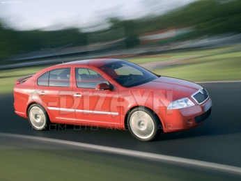 S-Dizayn Skoda Octavia A5 Krom Yan Kapı Çıtası 4 Prç. 2004-2013