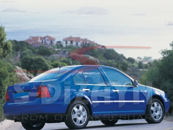 S-Dizayn VW Bora Krom Yan Kapı Çıtası 4 Prç 1998-2004