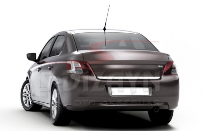 S-Dizayn Peugeot 301 Krom Bagaj Alt Çıtası 2012 Üzeri