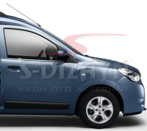 S-Dizayn Dacia Dokker Krom Cam Çıtası 2 Prç 2013 Üzeri